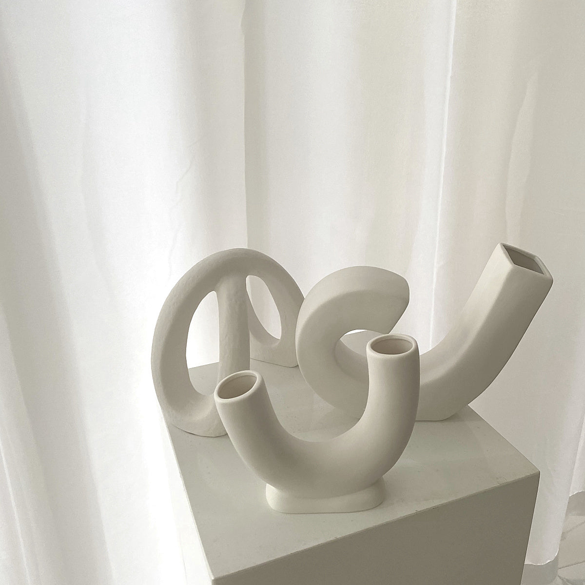 Nordic Ceramic Furnishing Ring Decor