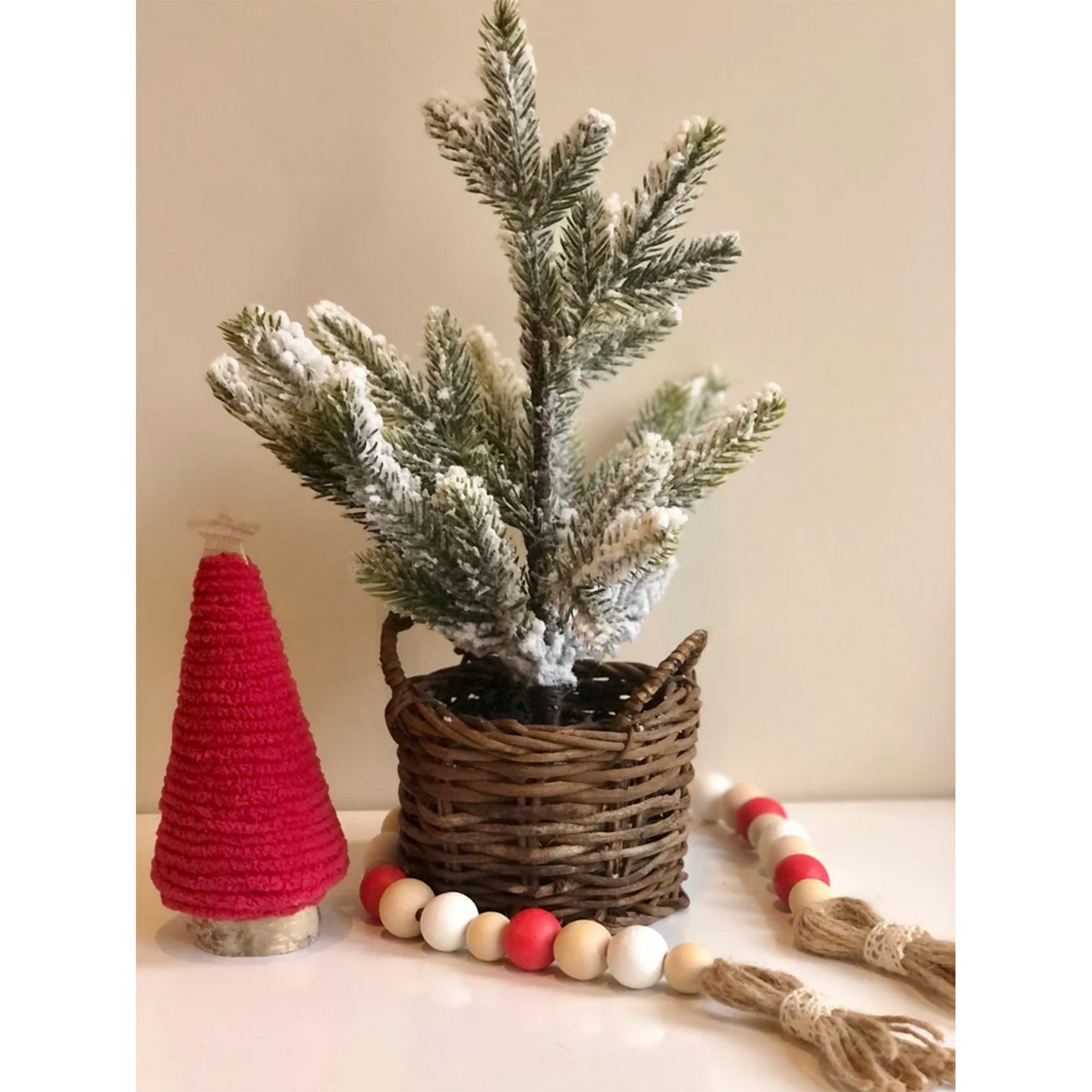 Christmas Layout Mini Tree Decorations